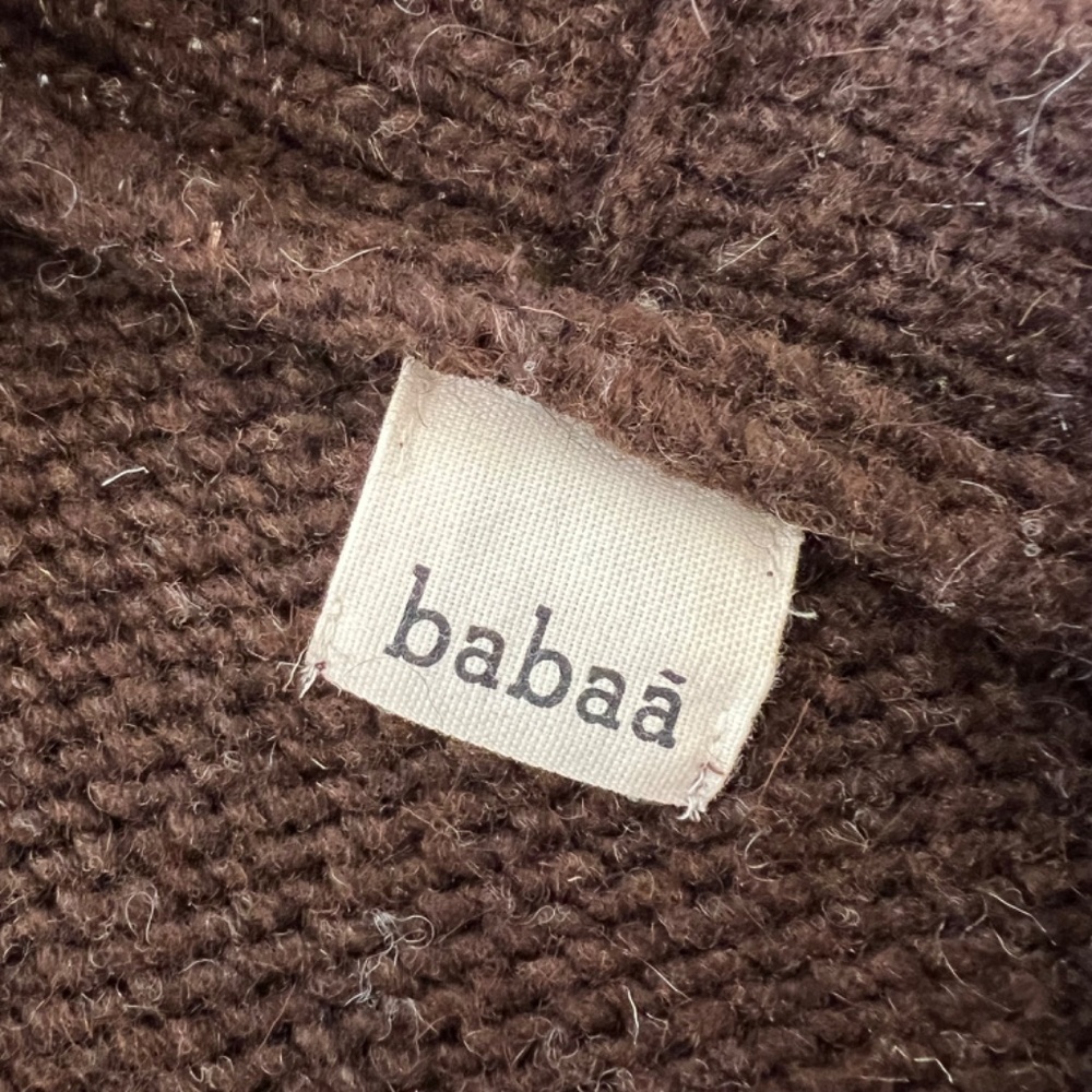 Babaa Dark Brown Women's Cardigan - Picture 8 of 12